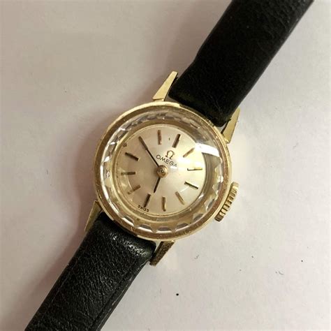 omega ladies gold watch 1940|vintage omega women's watch value.